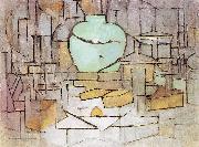 Piet Mondrian Still Life with Gingerpot II oil painting picture wholesale